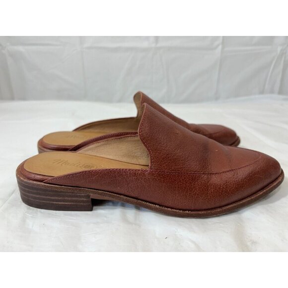 Madewell Frances Skimmer Mule in Brown Leather size 6.5 - Picture 12 of 12